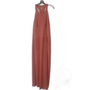 PRANA RACERBACK MAXI DRESS W/BUILT IN BRA SZ L